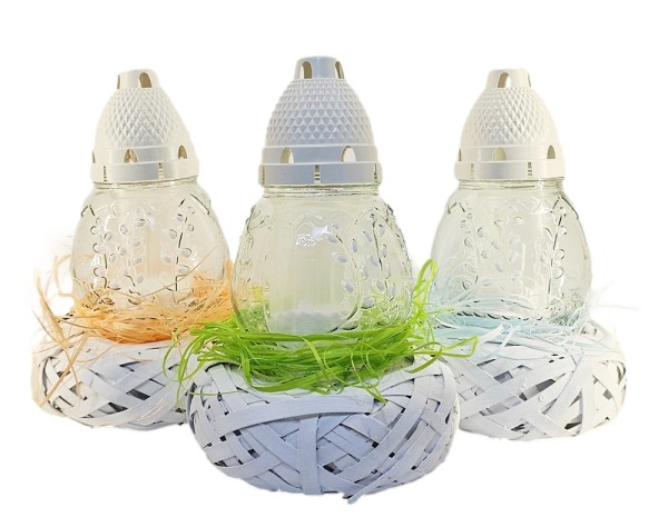 Znicz  PISANKA w sianku