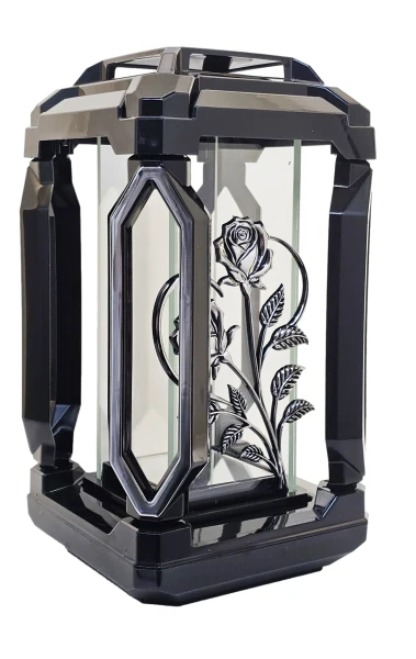 Znicz Lampion PANDORA srebrna