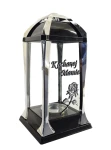 Znicz Lampion K-21 STELA Srebrny- Kochanej Mamie