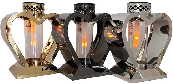 Lampion Solarny Serce 