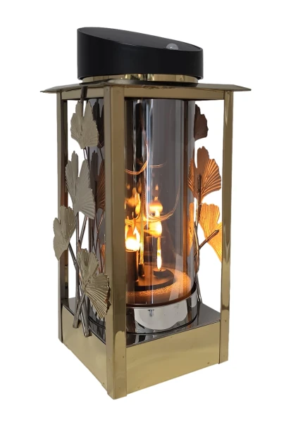 Lampion Solarny SL226 złoty