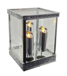 Lampion Silver Trio Cube Premium 