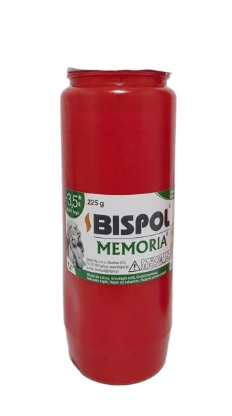 Wkład czerwony BISPOL MEMORIA 3,5 dnia