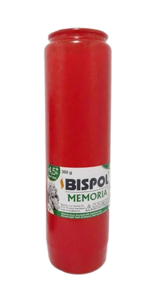Wkład czerwony BISPOL MEMORIA 4,5 dnia 